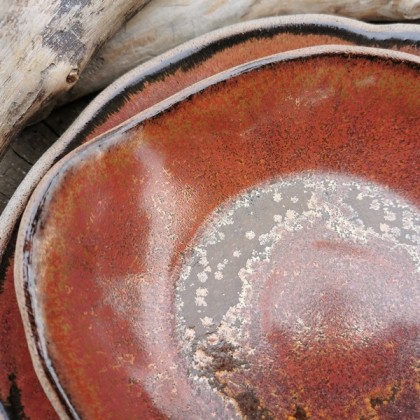 Shiraja - naczynia - ceramiczne miski, komplet (c371) foto #3