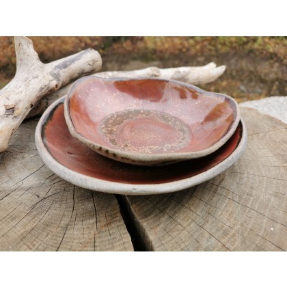 Shiraja - naczynia - ceramiczne miski, komplet (c371) foto #4