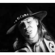 STEVIE RAY VAUGHAN - PORTRET