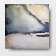 Abstrakcja ze złotem - 60/60 cm -obraz