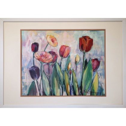 Nadia Siemek - obrazy akryl - Tulipany foto #1