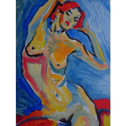 Marlena Kuć - obrazy olejne - akt foto #1