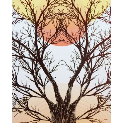 Jessica Popko - Grafika cyfrowa - ilustracja plakat Drzewo życia foto #2