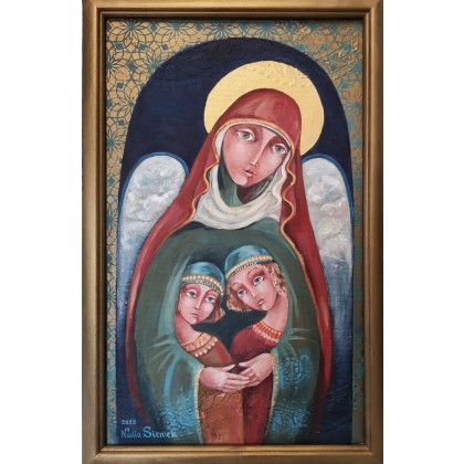 Mama, Nadia Siemek, obrazy akryl