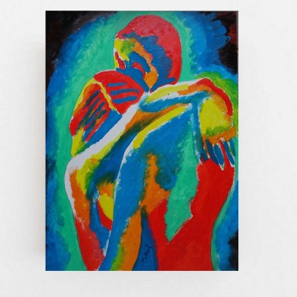 lovers, Marlena Kuć, obrazy olejne