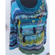 Pulower, sweter szuwary