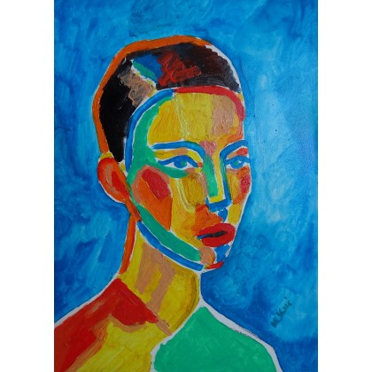 Marlena Kuć - obrazy olejne - portret kobiety foto #1