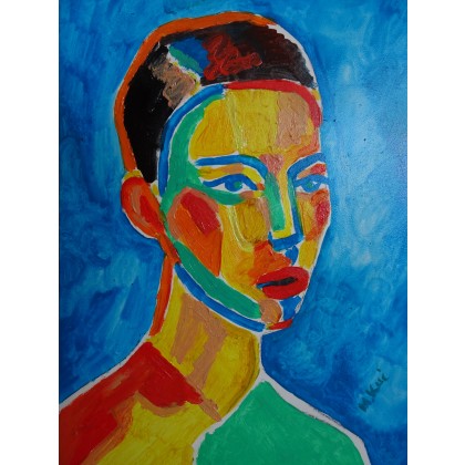 Marlena Kuć - obrazy olejne - portret kobiety foto #2