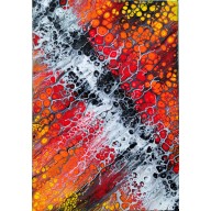 OGIEŃ II 45X65 CM