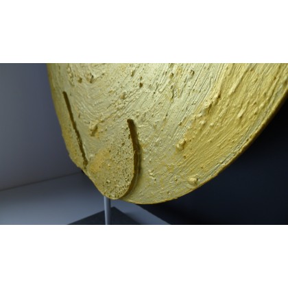 Krystyna Ciećwierska - rzeźby - Dwa oblicza - złota foto #4
