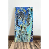 ANIOŁ ROZMAWIA Z DUSZĄ. GICLEE