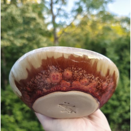 Shiraja - naczynia - Ceramiczna miseczka 14cm (c515) foto #3
