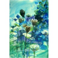 Szlachetność -akwarela w ramie 70 x 50