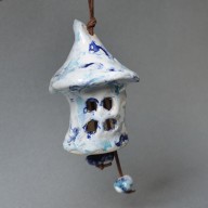 DZWONEK CERAMICZNY - DOMEK,