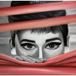 Obraz Olejny Audrey Hepburn 70x70