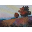 Pejzaż - rysunek pastelami