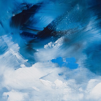 Agnieszka Potocka-Makoś - obrazy akryl - Lipiec III - krajobraz 60x60 cm foto #3