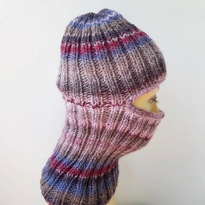 Kolorowa kominiarka, balaclava., Alba Design, czapki