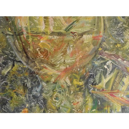 Eryk Maler - obrazy olejne - Stół z Homarem, 60x120 cm, 2022 foto #2