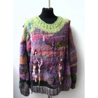 Pulower, sweter wrzosowisko