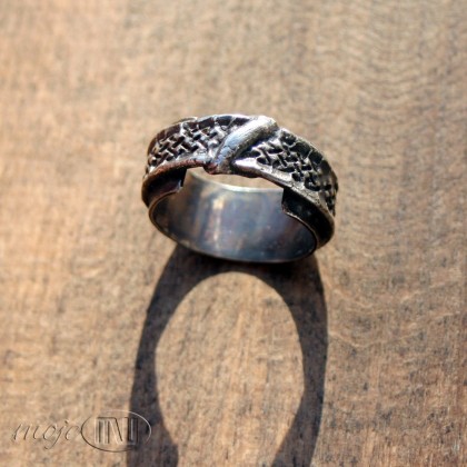 Moje MW - pierścionki - Rustykalne srebro foto #3
