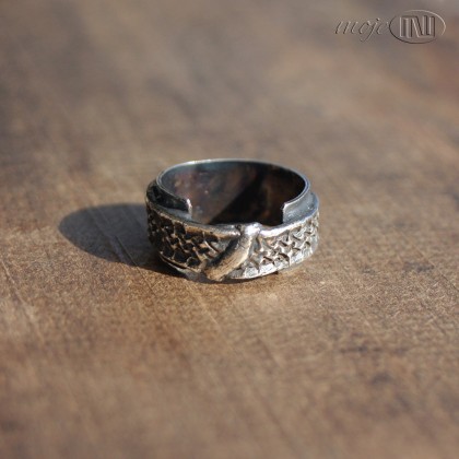 Moje MW - pierścionki - Rustykalne srebro foto #4