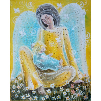 4mara - wydruki na płótnie - Jest na świecie piękna istota... Giclee foto #1
