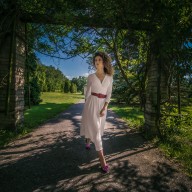 AUDREY - ELEGANCKA SUKNIA