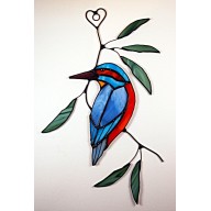 Witraż Ptak koliber