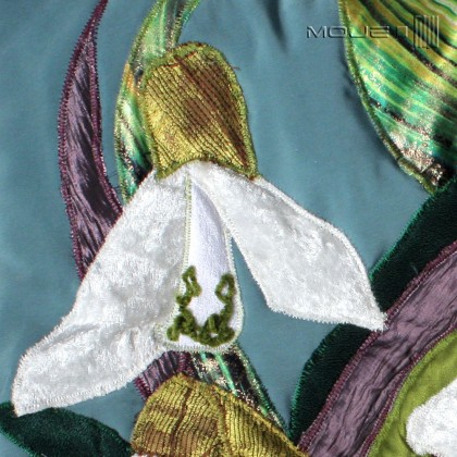 Moje MW -  poduszki dekoracyjne - Kwiaty wiosenne - przebiśniegi 03 foto #2