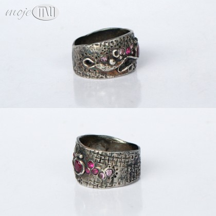 Moje MW - pierścionki - Różowe błyski foto #1