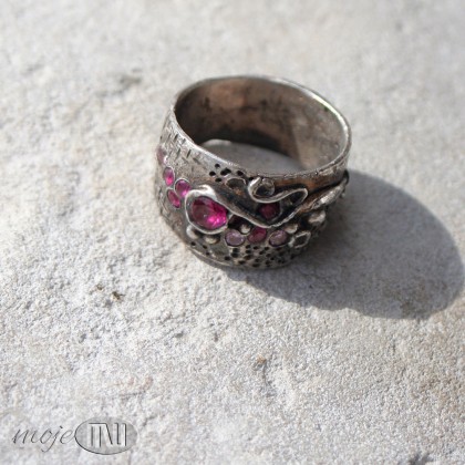 Moje MW - pierścionki - Różowe błyski foto #4