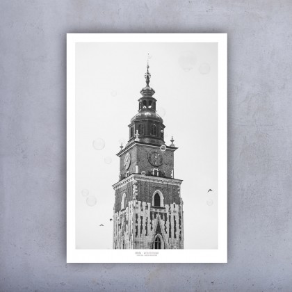 Plakat 100x70 - Ratusz Kraków, Agnieszka Potocka-Makoś, fotografia artystyczna