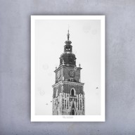 Plakat 100x70 - Ratusz Kraków