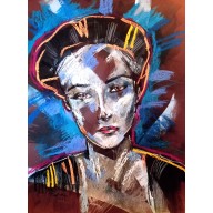 BONNIE- RYSUNEK PASTELAMI