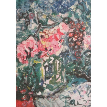Cyganka, 60x50 cm, Eryk Maler, obrazy olejne
