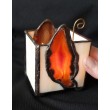 Lampion z agatami Handmade Prezent oryginalny