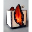 Lampion z agatami Handmade Prezent oryginalny