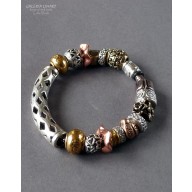 Bransoletka w trzech kolorach typu Pandora doskonały ponadczasowy PREZENT handmade