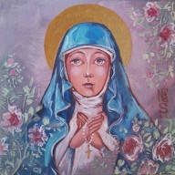Madonna z różańcem