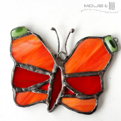 Moje MW - dekory wiszące - Motyl w pomarańczach foto #2