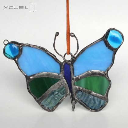 Motyl morskoniebieski, Moje MW, dekory wiszące