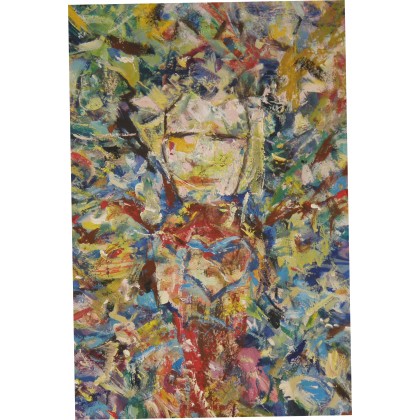 Eryk Maler - obrazy olejne - Madonna,  60x120 cm foto #1
