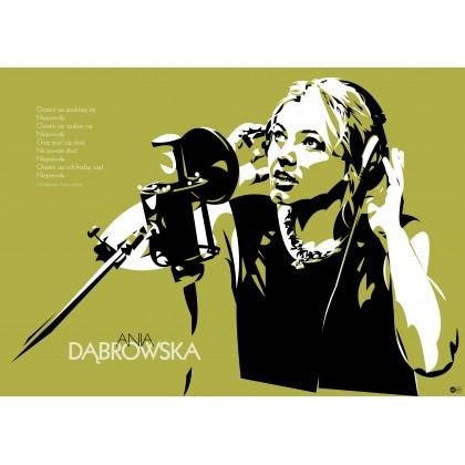 ANIA DĄBROWSKA POSTER, Paweł Kamiński, plakaty