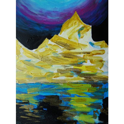 Marlena Kuć - obrazy akryl - góra lodowa foto #3