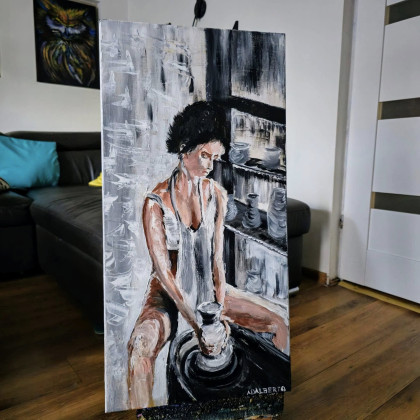GODDESS, Wojciech Adalberto, obrazy akryl