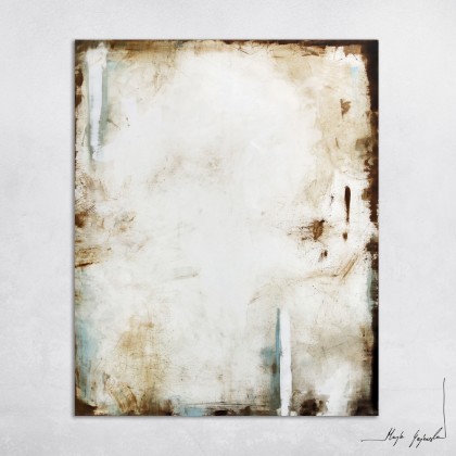 Obraz olejny - Sepia IX, Maja Gajewska, obrazy olejne