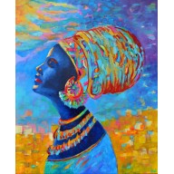 AFRYKANKA W TURBANIE 65 X 80 REPRODUKCJA