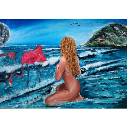 new world, Wojciech Adalberto, obrazy akryl