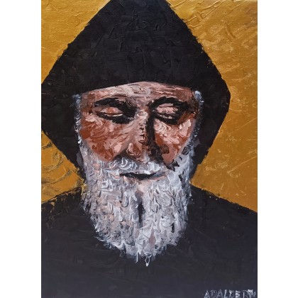 Szarbel Makhlouf, Wojciech Adalberto, obrazy akryl